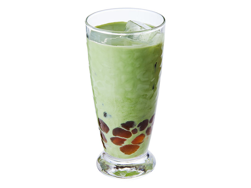 おかげ庵 本わらび餅アイス抹茶オーレ