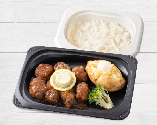 ジョナサン ヒレコロステーキ 和風オニオンソース弁当