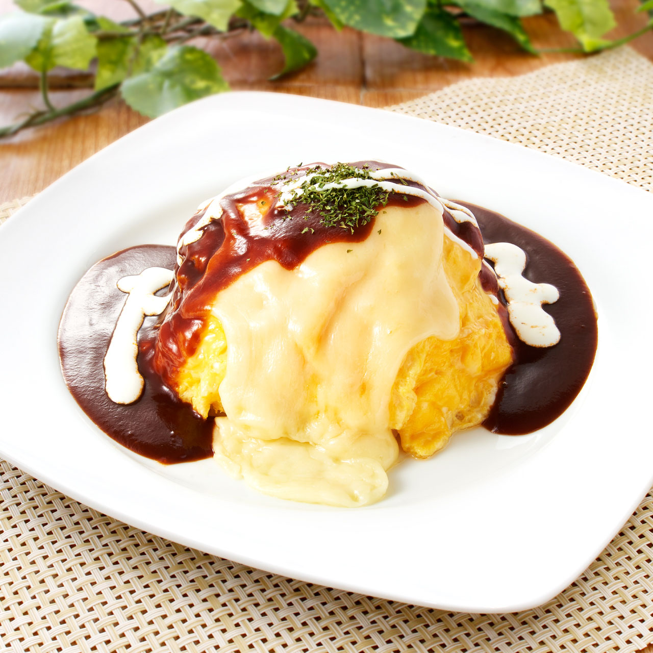 デリズ とろ～りチーズ＆ 【デミ】オムライス≪4288≫