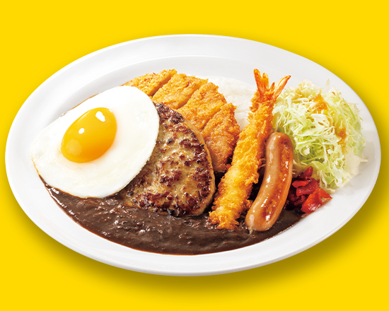 ガストブラックカレー元気盛り