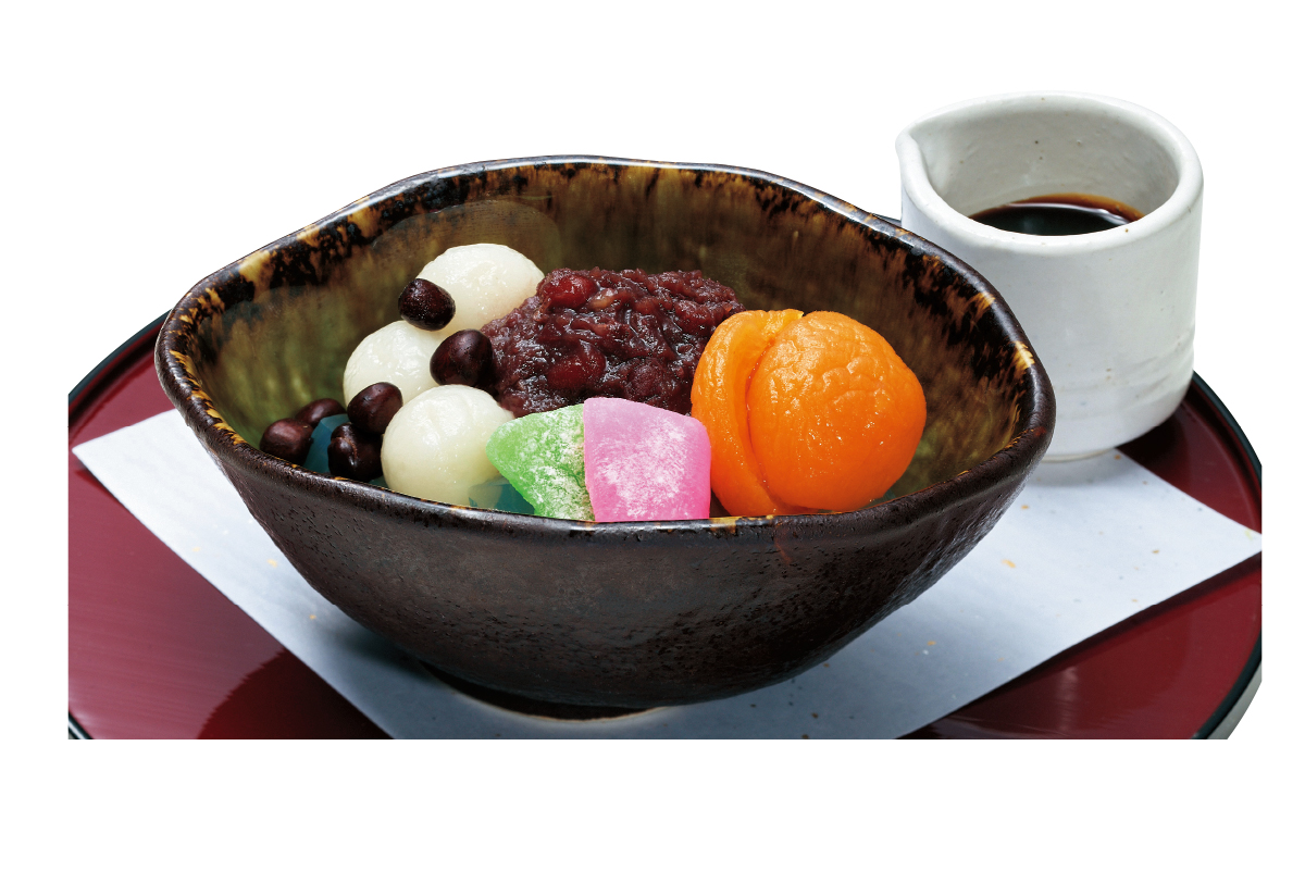 味の民芸 あんみつ