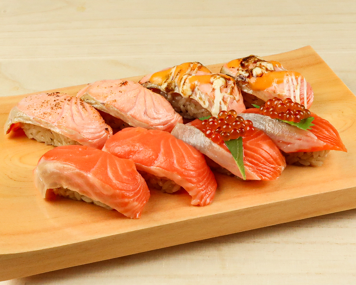 鮨・酒・肴 杉玉 サーモンづくし