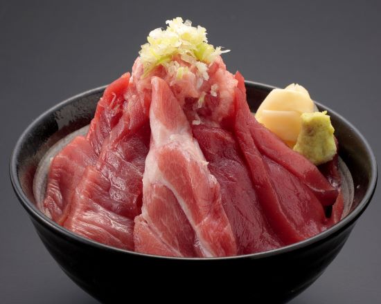 板前寿司 最強天然本まぐろ丼(1人前)Wild Tuna ＆ Fatty Tuna Bowl (1 serving)