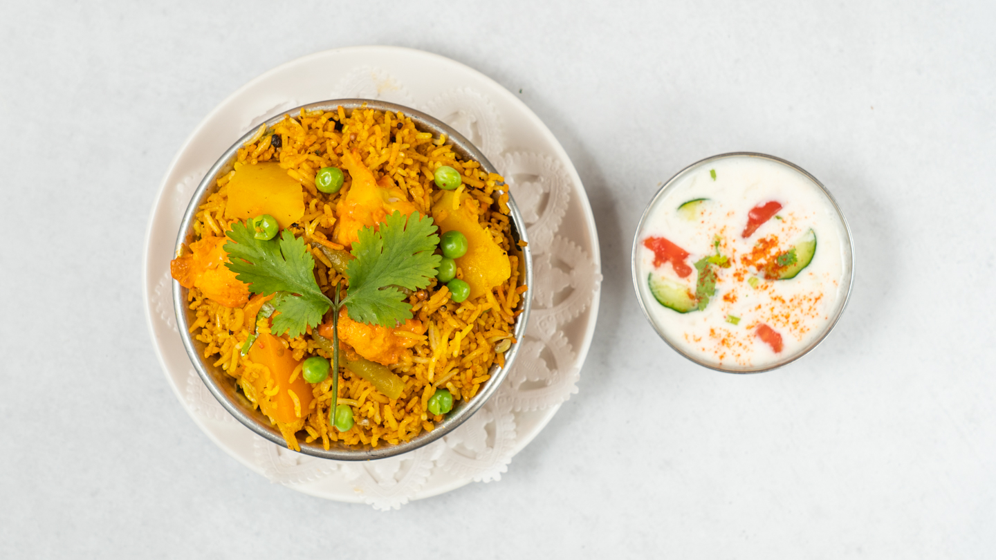 ニルワナム Vegetable Biryani ベジビリヤニ