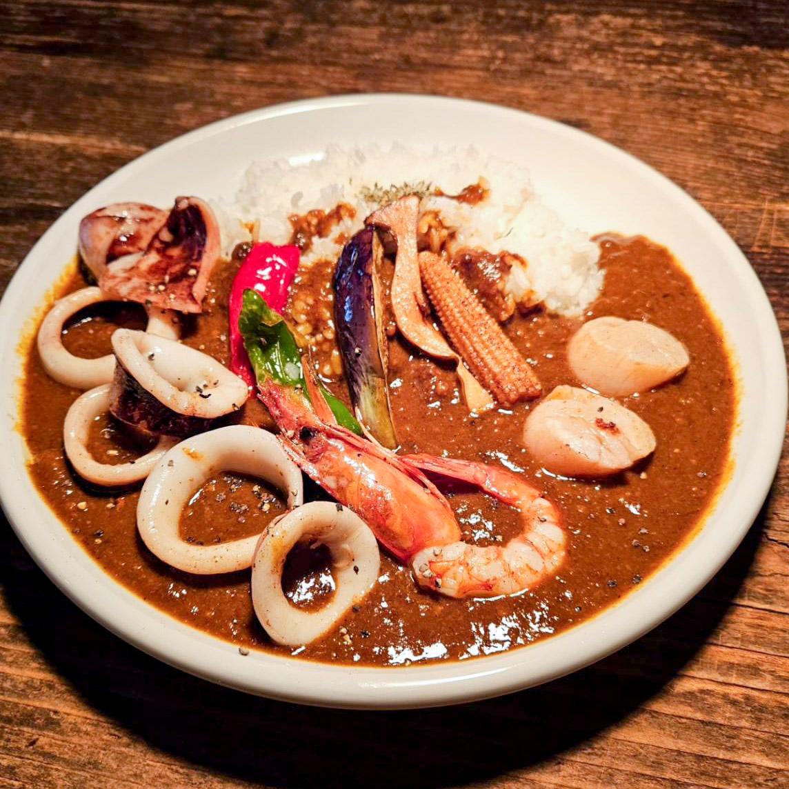 シーフード魔神カレー