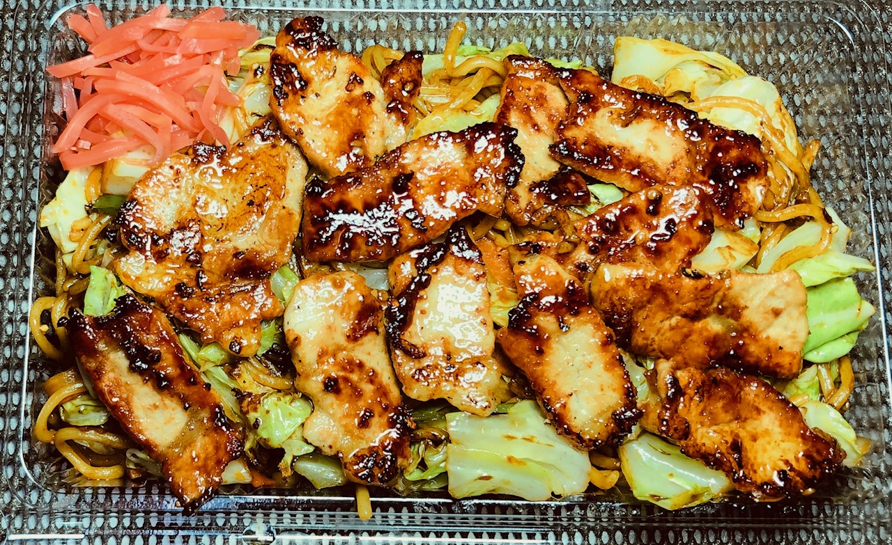 肉特盛り焼きそば