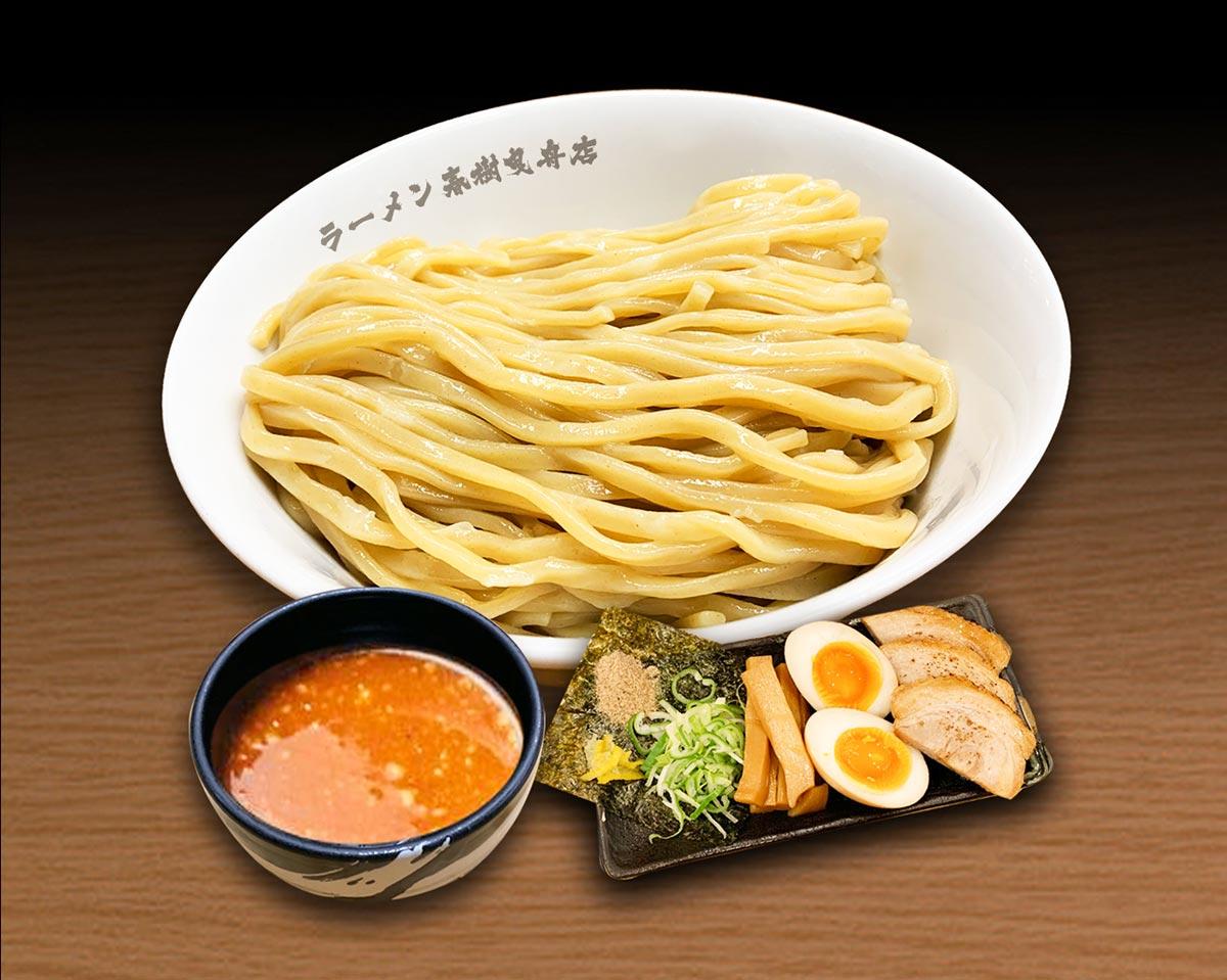 横浜家系ラーメン春樹人気No.5 辛・濃厚魚介豚骨つけ麺SP