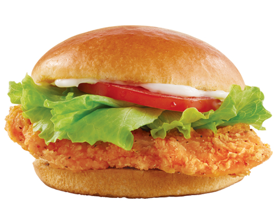 ウェンディーズ ・ファーストキッチン スパイシーチキンフィレバーガーUSA