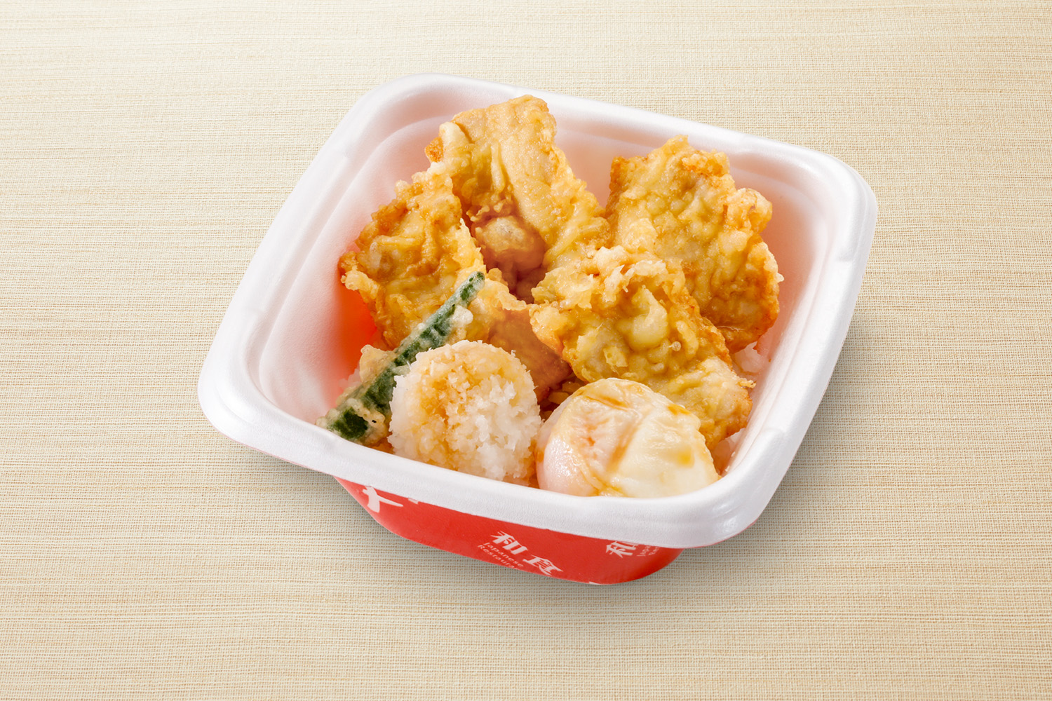 和食さと 鶏玉おろし天丼