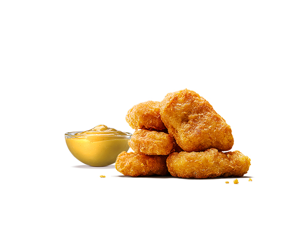 バーガーキング チキンナゲット 5ピース(マスタードソース)
