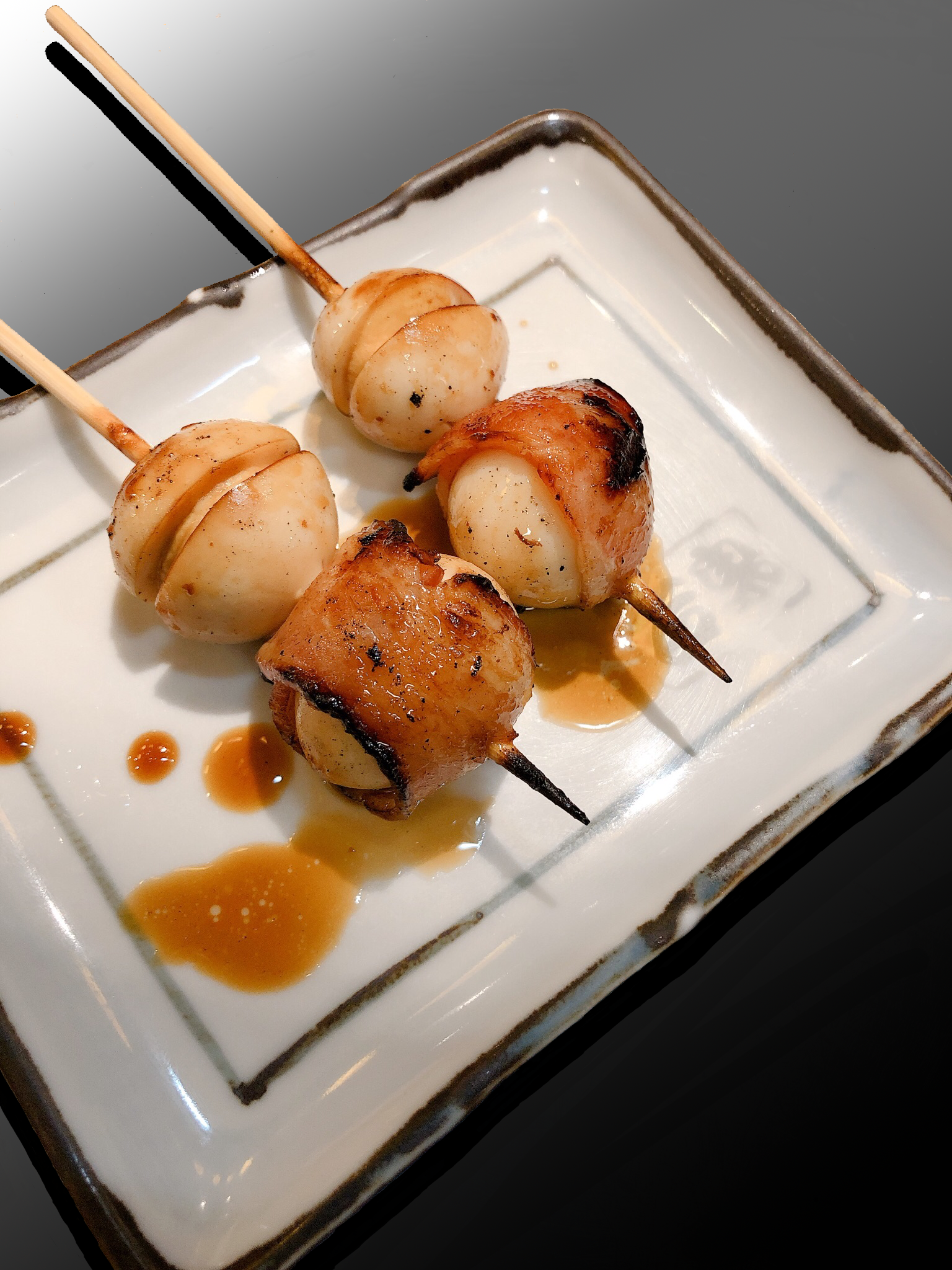 吉鳥 うずらベーコン タレ