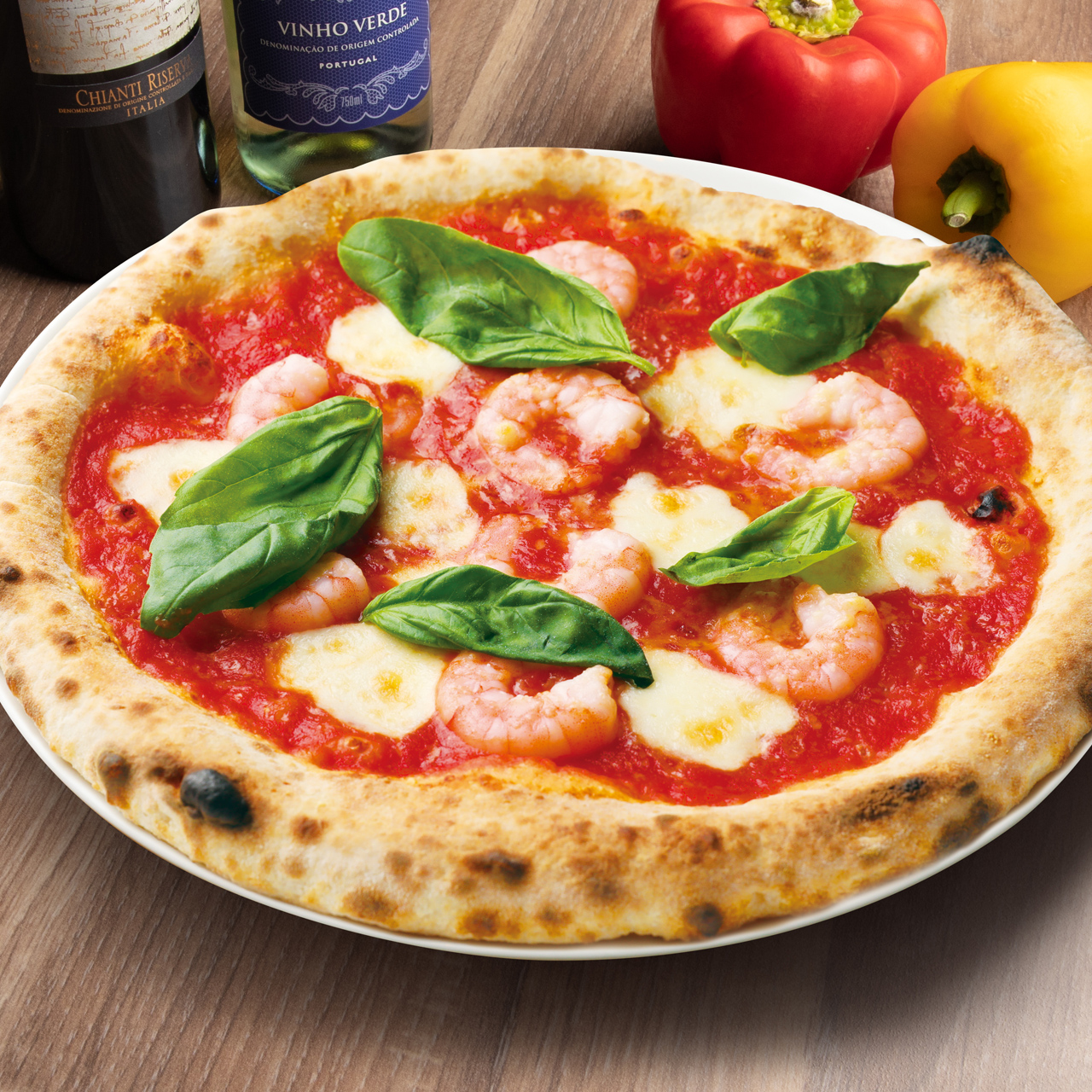 たっぷりシュリンプ Plenty of shrinp pizza