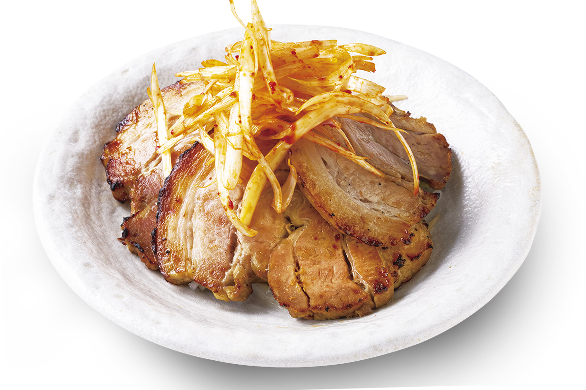 麺場 田所商店 炙りチャーシューネギ盛り 信州味噌仕立て