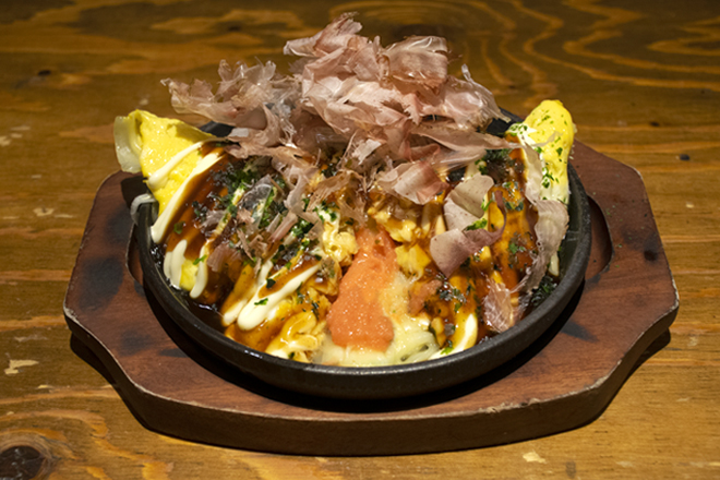 てけてけ 明太チーズのとん平風鉄板焼き