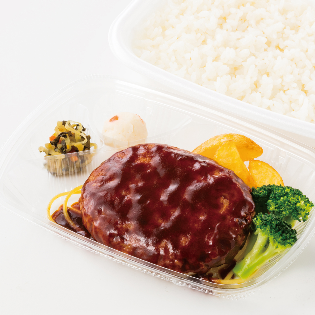 ほっともっと デミグラスハンバーグ弁当