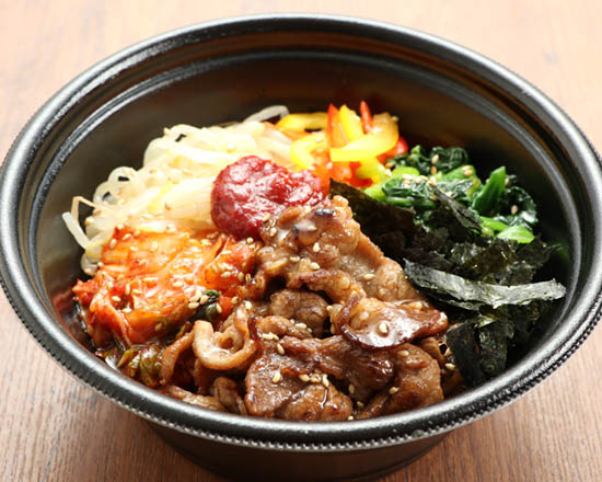 ビビンバ・カルビ丼・スンドゥブ専門店 グンチャン F-1108】牛カルビビビンバShort Rib Bibimbap