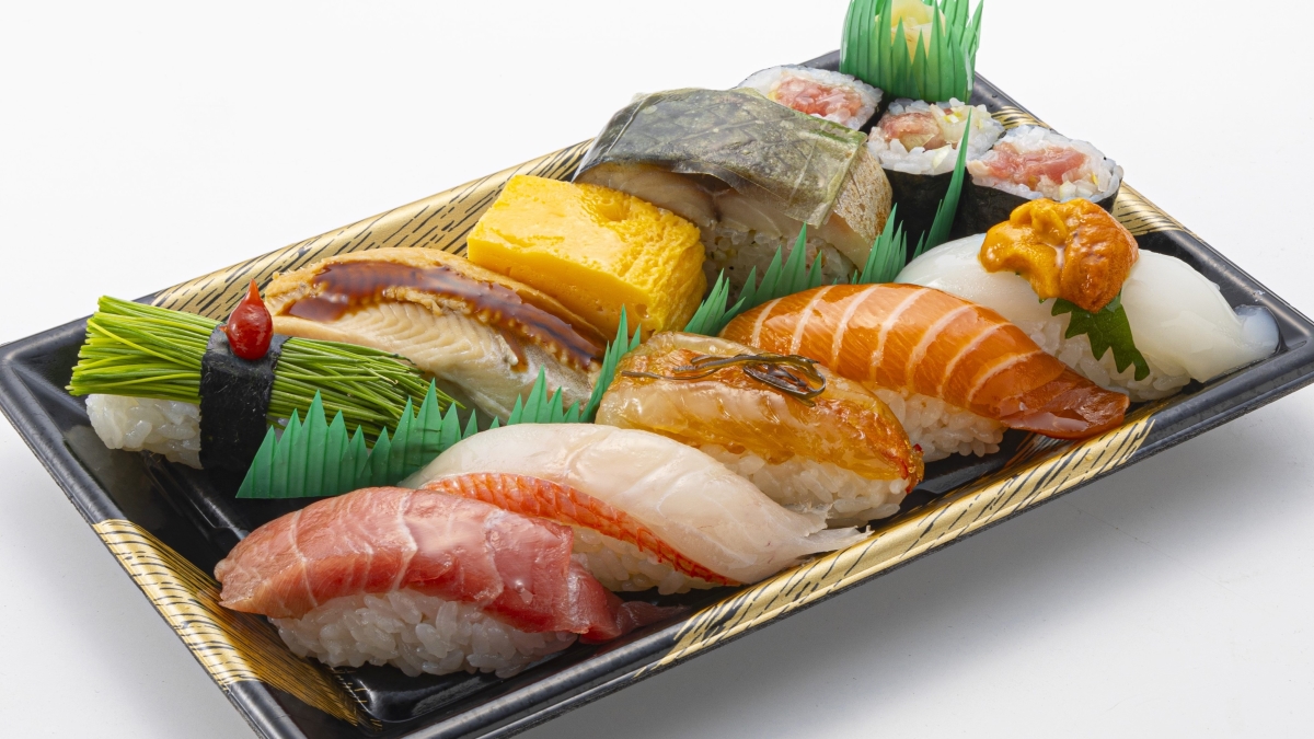 板前寿司 選抜にぎり(1人前)  Selection Sushi (1 serving)