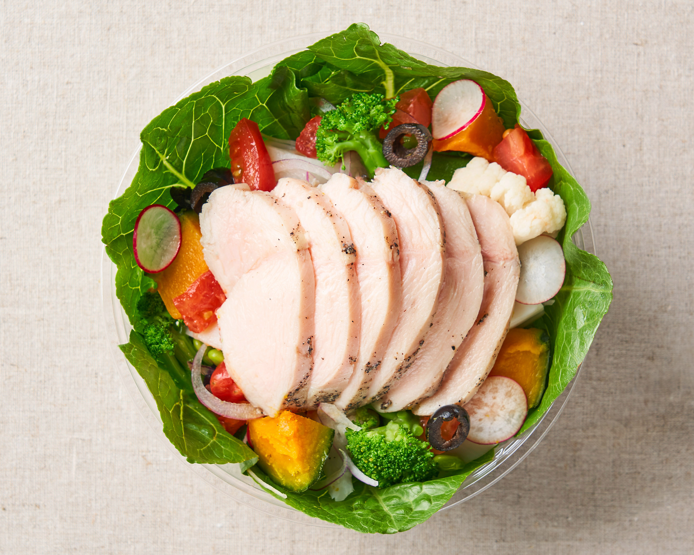 美と健康10salad(テンサラダ) しっとり鶏胸肉のチキンサラダ Juicy Chicken Breast Salad