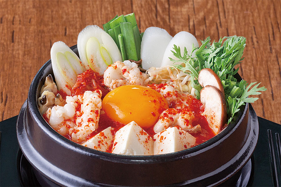 豚大門市場 牛ホルモンスンドゥブチゲ弁当