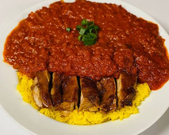 鶏肉の照り焼きカレーライス/Teriyaki khare Rice.