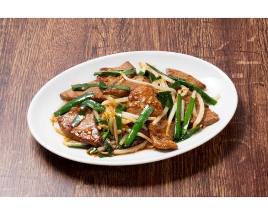 餃子食堂マルケン レバニラ炒め