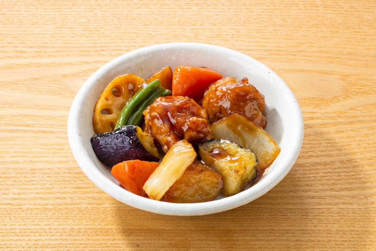 大戸屋 ミニ鶏の黒酢あん